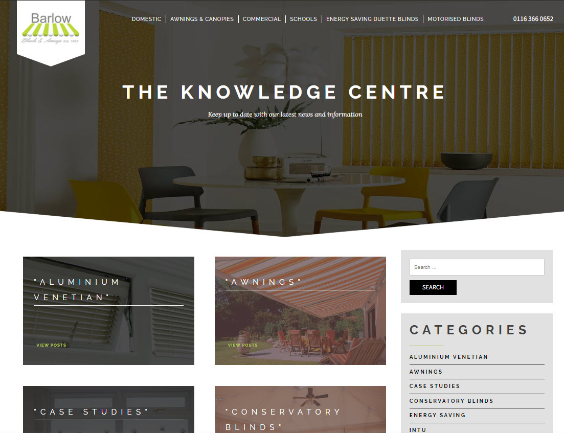 the learning centre on the barlow blinds website - 2024